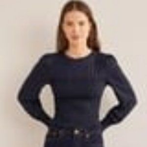 BNWT Smocked Bodice Cotton Crop Top